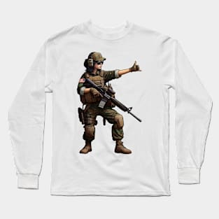 Tactical Girl Long Sleeve T-Shirt